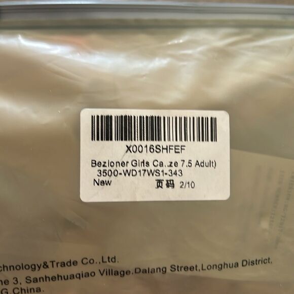 Bezioner Ballet Slippers Canvas Ballet Dance Shoes in Pink Black Split S… - Picture 8 of 9